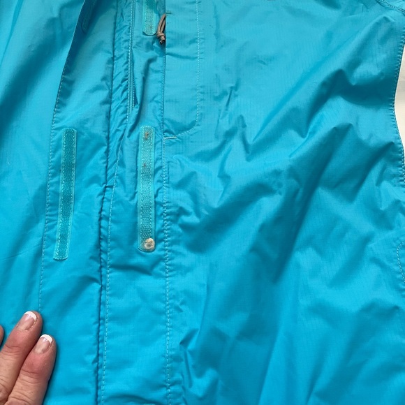 North Face blue/white windbreaker size small/p - Picture 4 of 13